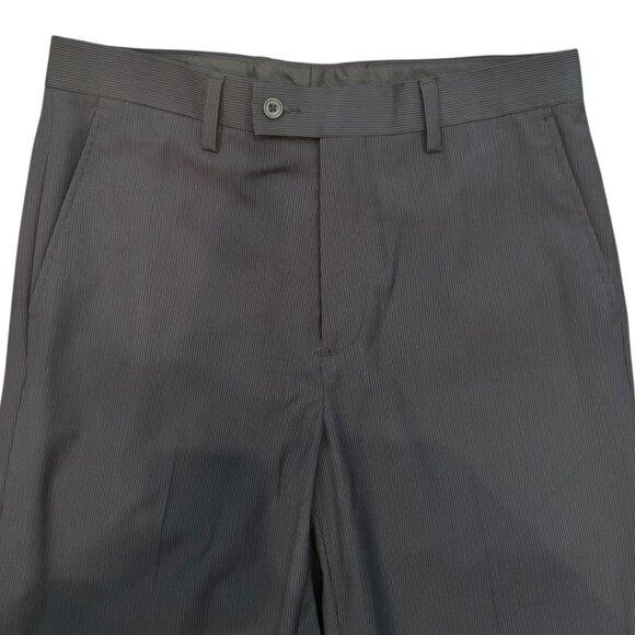 Alexander Julian Colours Black Pants 32x32 ✨ Classic Fit Trousers - Picture 3 of 4